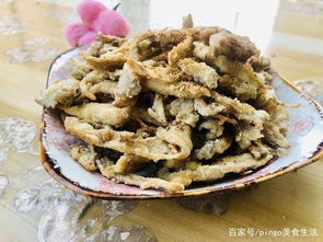 婆婆教我做干炸蘑菇，簡單三步，炸出饞哭鄰居的酥脆味道